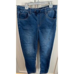 Silver Jeans Girls Pull-On Jeggings Size 16 Blue Denim Elastic‎ Waist